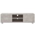 Mueble para TV madera contrachapada gris hormigón