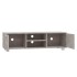 Mueble para TV madera contrachapada gris hormigón