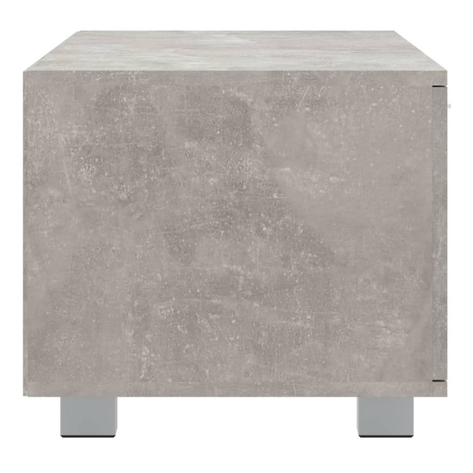Mueble para TV madera contrachapada gris hormigón