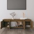 Mueble para TV madera contrachapada marrón roble 120x30x40,5