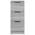 Aparadores 2 uds madera contrachapada gris Sonoma 30x30x70