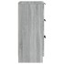 Aparadores 2 uds madera contrachapada gris Sonoma 30x30x70