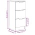 Aparadores 2 uds madera contrachapada gris Sonoma 30x30x70