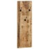 Percheros de pared 2 uds madera maciza de mango 36x110x3