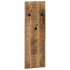 Percheros de pared 2 uds madera maciza de mango 36x110x3