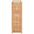 Zapatero con cajón madera maciza nogal 70x27x81