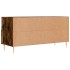 Mueble de TV madera de ingeniería roble ahumado 102x36x50