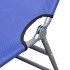 Tumbona plegable de acero con recubrimiento polvo