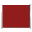 Toldo lateral retráctil 120x300 cm rojo