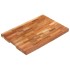 Tabla de cortar de madera maciza de acacia 60x40x4