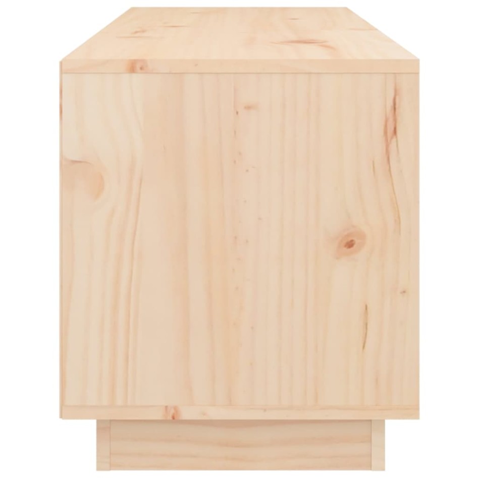 Mueble de TV de madera maciza de pino 105x34x40