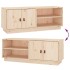 Mueble de TV de madera maciza de pino 105x34x40