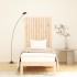 Cabecero de cama de pared madera maciza de pino 82,5x3x110