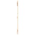 Cabecero de cama de pared madera maciza de pino 82,5x3x110