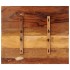 Tablero de mesa rectangular madera maciza 60x70 cm 15-16
