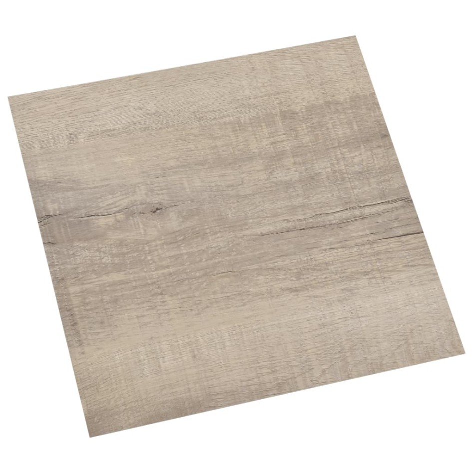 Lamas para suelo autoadhesivas 55 uds PVC gris taupe 5,11