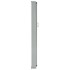 Toldo lateral retráctil de jardín rojo 120x300