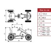 Kart de pedales Berg X-Cross BFR