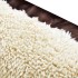 Cama para perros marrón y beige