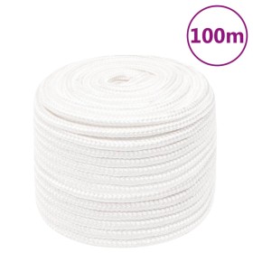 Cuerda de barco polipropileno blanco intenso 14 mm 100