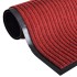 Felpudo de PVC rojo 117x220