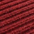 Felpudo de PVC rojo 117x220