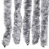 Cortina mosquitera de chenilla blanca y gris 90x200