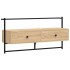 Mueble TV de pared madera ingeniería roble Sonoma