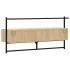 Mueble TV de pared madera ingeniería roble Sonoma