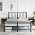 Mesitas de noche de pared 2 unidades roble ahumado 40x30x61