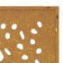 Adorno de pared de jardín acero corten diseño de hoja 105x55