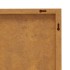 Adorno de pared de jardín acero corten diseño pájaros 105x55