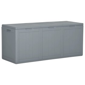 Caja de almacenaje para jardín 270 L PP ratán
