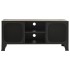 Mueble de TV metal y MDF gris 105x36x47