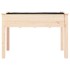 Jardinera con forro interior madera maciza abeto 118x59x76