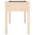 Jardinera con forro interior madera maciza abeto 118x59x76