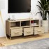 Mueble para TV madera contrachapada color roble 102x36x50