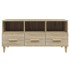 Mueble para TV madera contrachapada color roble 102x36x50