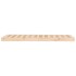 Estructura de cama madera maciza de pino 75x190