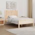 Cabecero de cama de pared madera maciza de pino 108x3x60