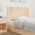 Cabecero de cama de pared madera maciza de pino 108x3x60