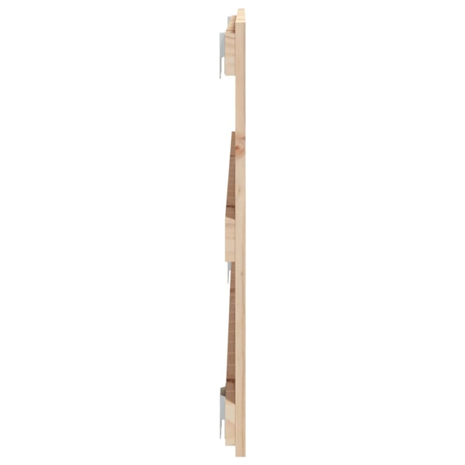 Cabecero de cama de pared madera maciza de pino 108x3x60