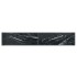 Mesa consola vidrio templado negro 200x35x75,5