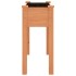 Jardinera con forro interior madera abeto marrón 71x37x76