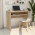 Escritorio madera contrachapada color roble Sonoma 90x50x74