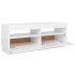 Mueble para TV con luces LED blanco 100x35x40