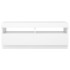 Mueble para TV con luces LED blanco 100x35x40