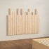 Cabecero de cama de pared madera maciza de pino 108x3x80
