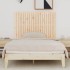 Cabecero de cama de pared madera maciza de pino 140x3x90