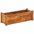 Arriate de madera de acacia 76x27,6x25